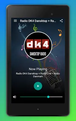 DK4 Dansktop Radio android App screenshot 0