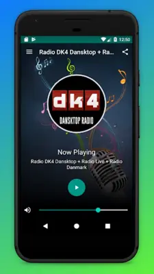 DK4 Dansktop Radio android App screenshot 1